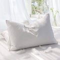 Fluffy Shredded Goose Feather Down Pillows for Sleeping,Luxury Hotel Collection Queen Size Soft Bed Pillow,1 Pack,Queen (20.2" x 28.2") - Orthopedic Shredded Foam Bed Pillow Set - Default Title