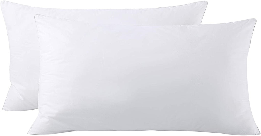 Hotel Collection Bed Pillows King Size Pillows Set of 2, Pillows for Sleeping,Polyester Microfiber Cover,Super Soft Set of 2(... - Hotel Quality Plush Sleeping Pillows - Default Title