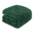 Super Soft Flannel Fuzzy Fleece Throw Blanket for Couch, Bed, Soft Fluffy Jacquard Waffle Blankets for All Season, Lightweight and Warm,... - Cozy Fleece Throw Blanket for Couch & Bed - Default Title