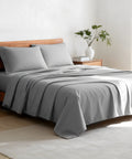 Breathable Luxury Full Size 4 Piece Sheet Set, Comfy Breathable Cooling Bed Sheets Set, Hotel Luxury Bedding, Deep Pockets, Ultra-Soft,... - Luxury Bed Sheet Set with Deep Pockets - Default Title