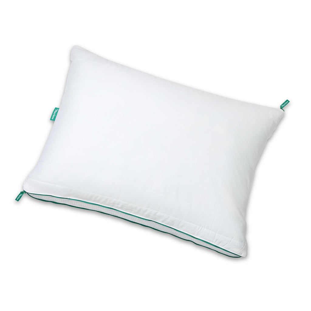 Fluffy Shredded Marlow Adjustable Memory Foam Bed Pillow - Neck and Back Support For Side, Back and Stomach Sleepers - Standard/Queen... - Ergonomic Memory Foam Pillow for Neck Pain Support Detail