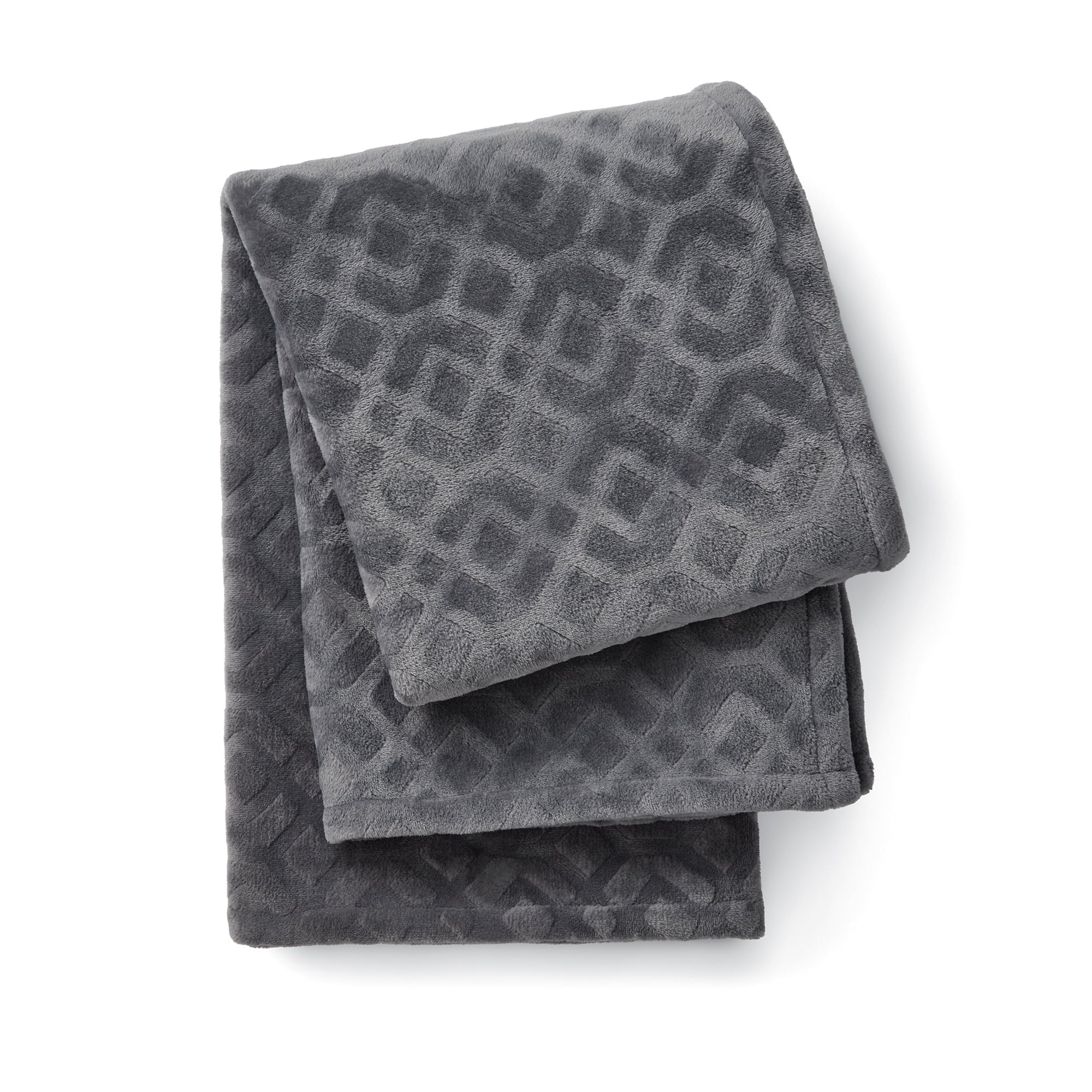 All-Season Rich Black 5 Piece Damask Stripe Comforter Set, King, Adult, Unisex - All-Season Down Alternative Comforter Insert Detail