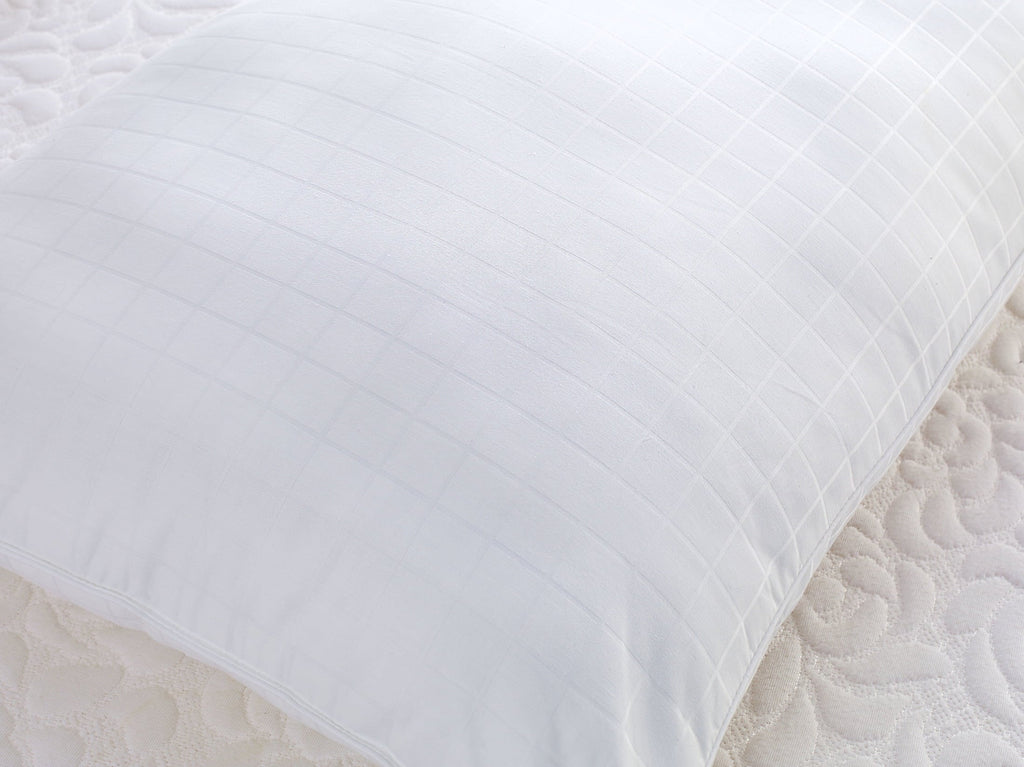Hotel Collection Bed Pillows, 2-pack, Jumbo - Decorative Throw Pillow Cushion for Sofa & Bed Detail