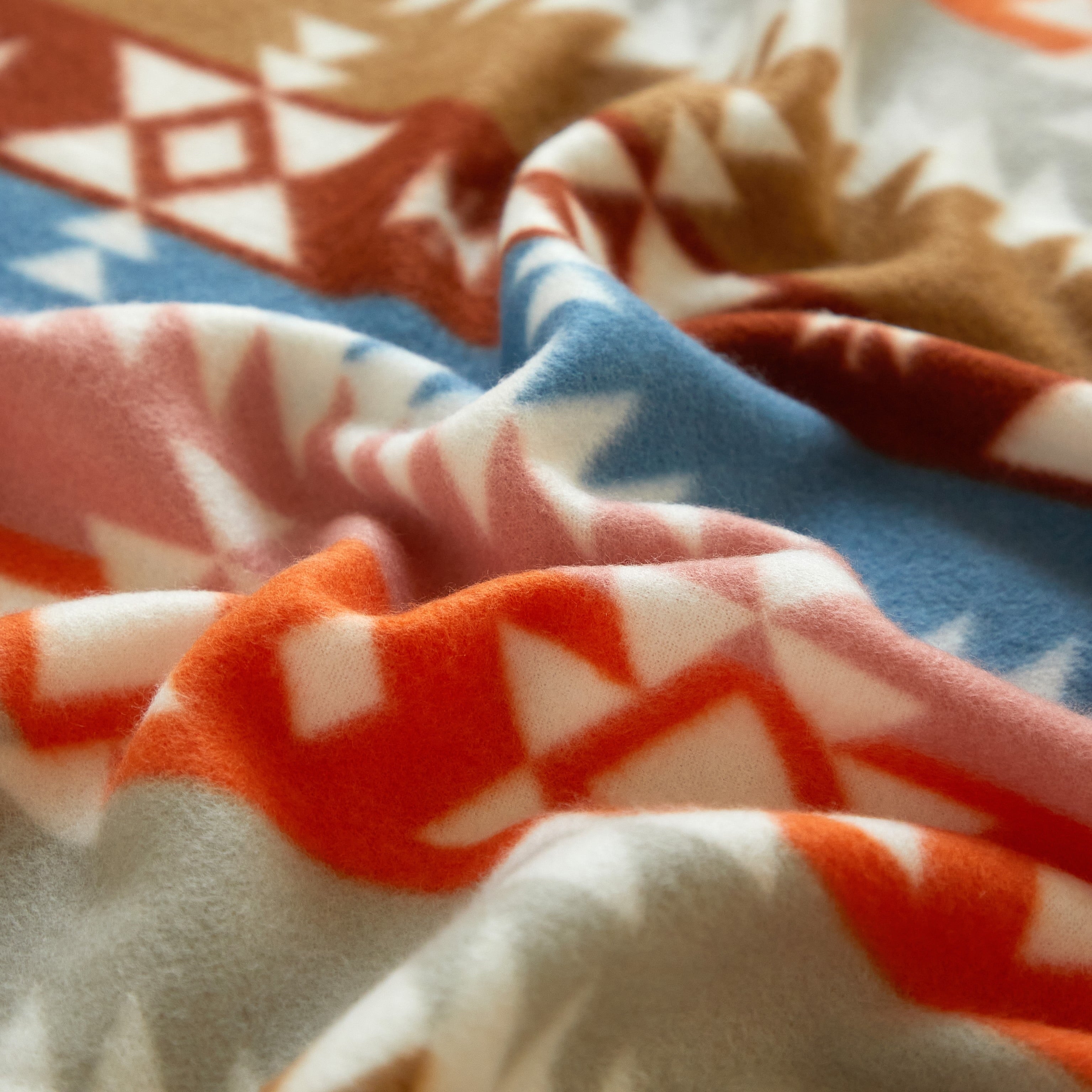 Lightweight Warm Stripe Fleece Throw - Luxury Knitted Decorative Throw Blanket with Fringes Detail