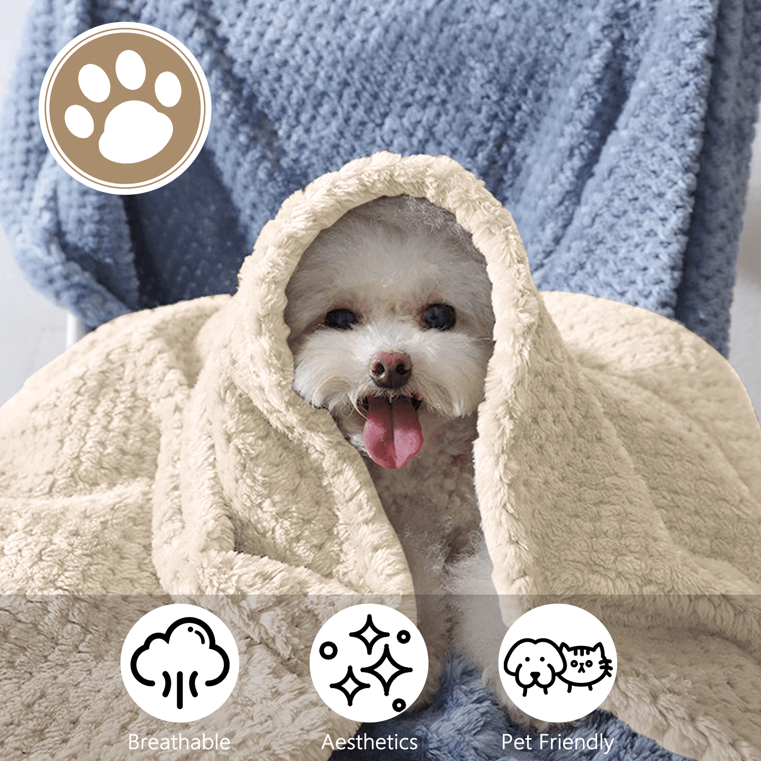 Decorative Knitted Ultra Soft Throw Blanket, Warm Cozy Blankets for Couch Bed Chair, Breathable and Lightweight Blankets for All Seasons... - Lightweight Plush Warm Blanket for All Seasons Detail