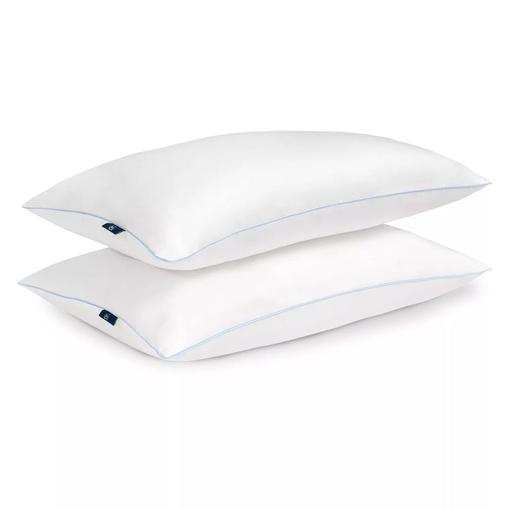 Orthopedic Support Comfy Sleep Eco-Friendly Bed Pillow Standard/Queen (2 Pk) - Decorative Throw Pillow Cushion for Sofa & Bed Detail