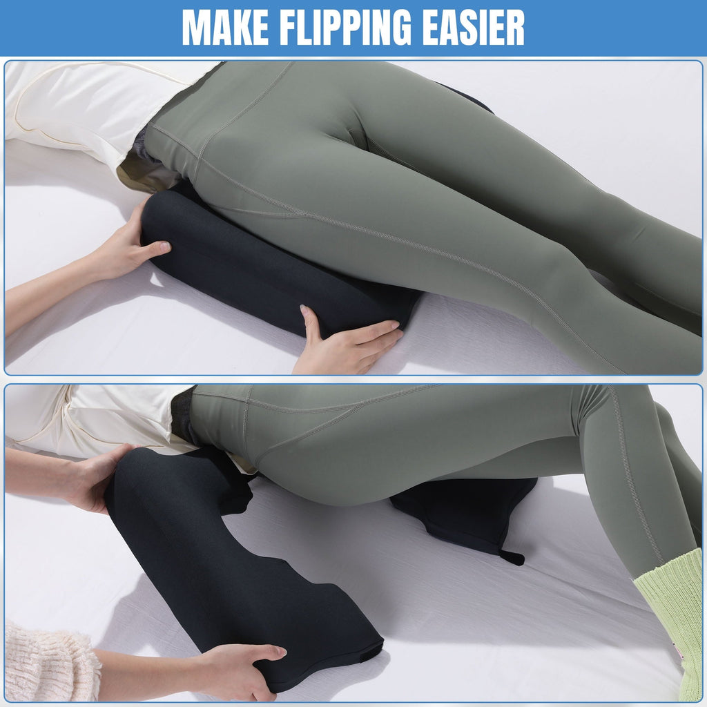 Decorative Plump Memory Foam Bed Sore Cushions for Butt, Bedsore Pressure Relief Pillow for Sleeping and Sitting,Cushion for Bed Sores... - Decorative Throw Pillow Cushion for Sofa & Bed Detail