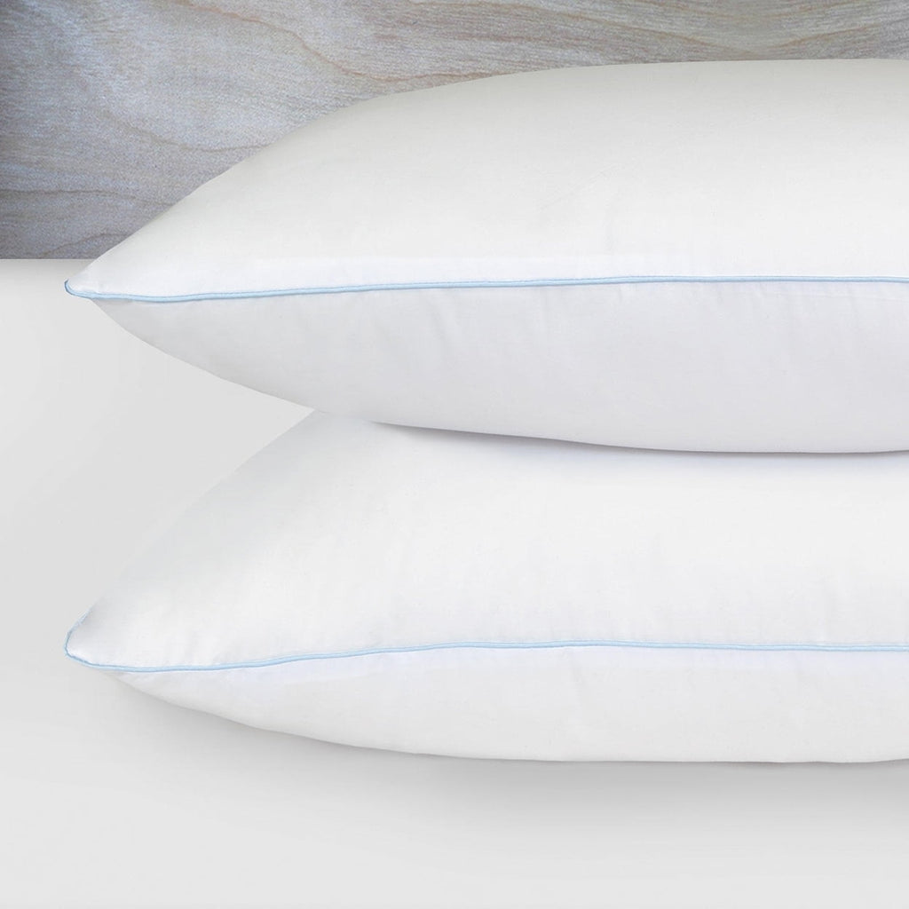Orthopedic Support Comfy Sleep Eco-Friendly Bed Pillow Standard/Queen (2 Pk) - Decorative Throw Pillow Cushion for Sofa & Bed Detail