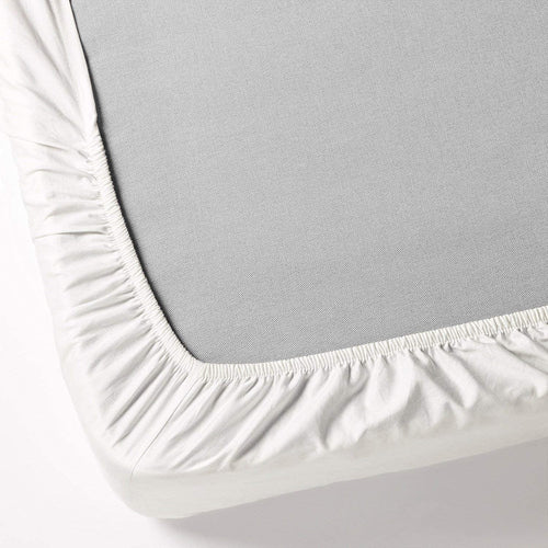 Cooling Sateen 4 Pack - Fitted Hospital Bed Sheets, Soft Knitted Jersey Knit Sheet, 36"x84"x16" - Breathable Egyptian Cotton Flat & Fitted Sheets Detail