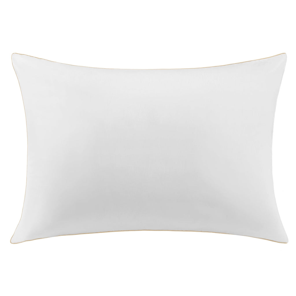 Decorative Plump pedic Bounce Back Standard/Queen Bed Pillow, Hypoallergenic Fill - Decorative Throw Pillow Cushion for Sofa & Bed Detail