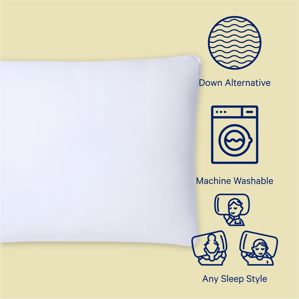 Decorative Plump Sleep Essential Cooling Pillow, Standard - Decorative Throw Pillow Cushion for Sofa & Bed Detail