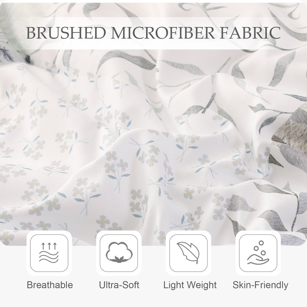 Luxurious Quilted 3-Piece Patchwork King Size Comforter Set, Microfiber Bedding Down Alternative Comforter for All Seasons with 2 Pillo... - All-Season Down Alternative Comforter Insert Detail