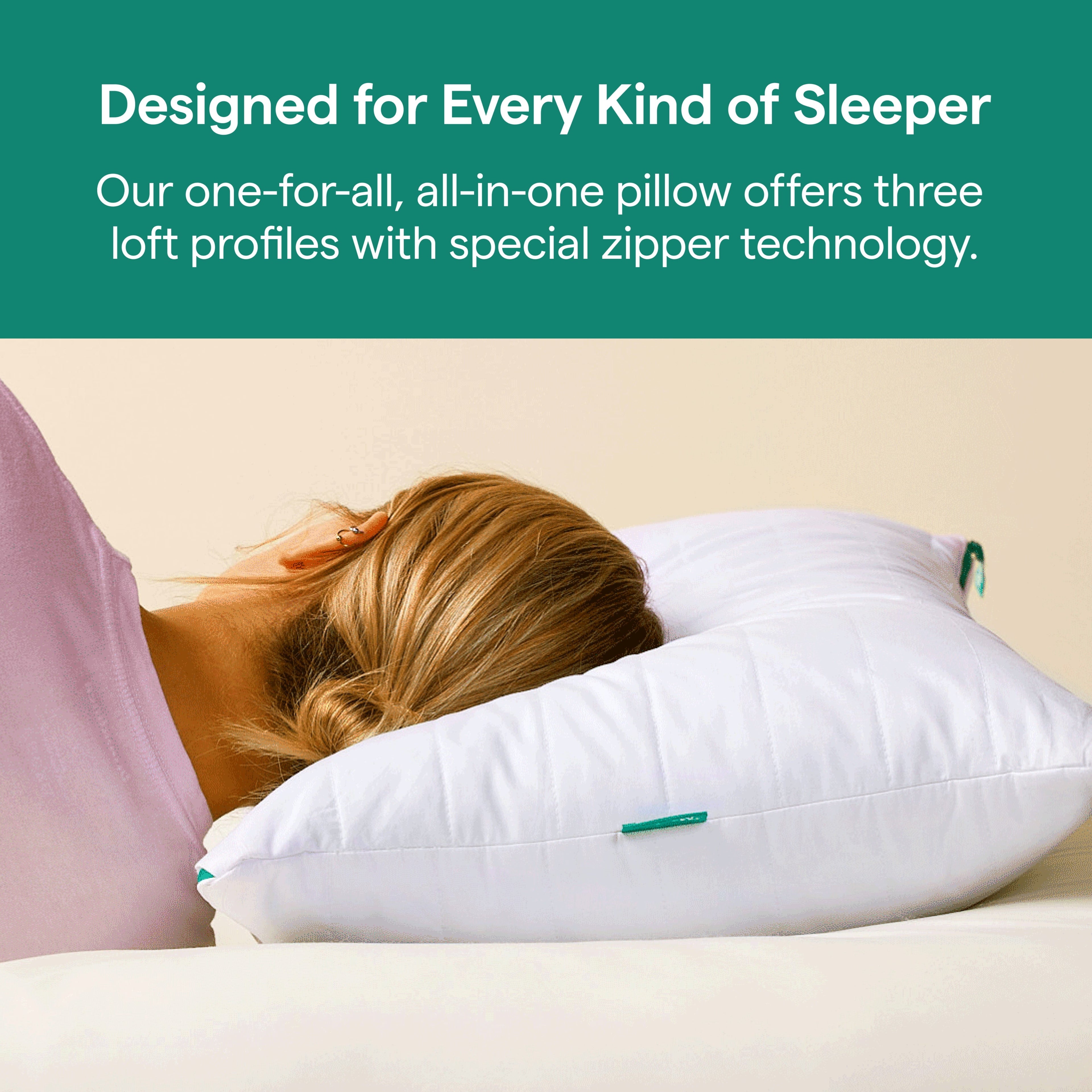 Fluffy Shredded Marlow Adjustable Memory Foam Bed Pillow - Neck and Back Support For Side, Back and Stomach Sleepers - Standard/Queen... - Ergonomic Memory Foam Pillow for Neck Pain Support Detail