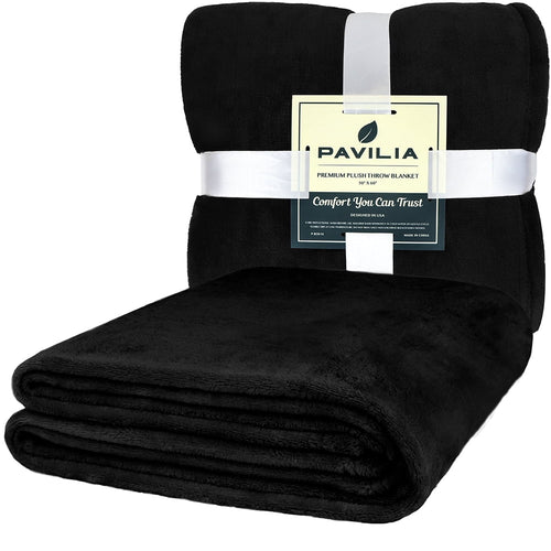 Cozy Fleece Fleece Blanket Throw | Super Soft, Plush, Luxury Flannel Throw | Lightweight Microfiber Blanket for Sofa Couch Bed 50... - Cozy Fleece Throw Blanket for Couch & Bed Detail