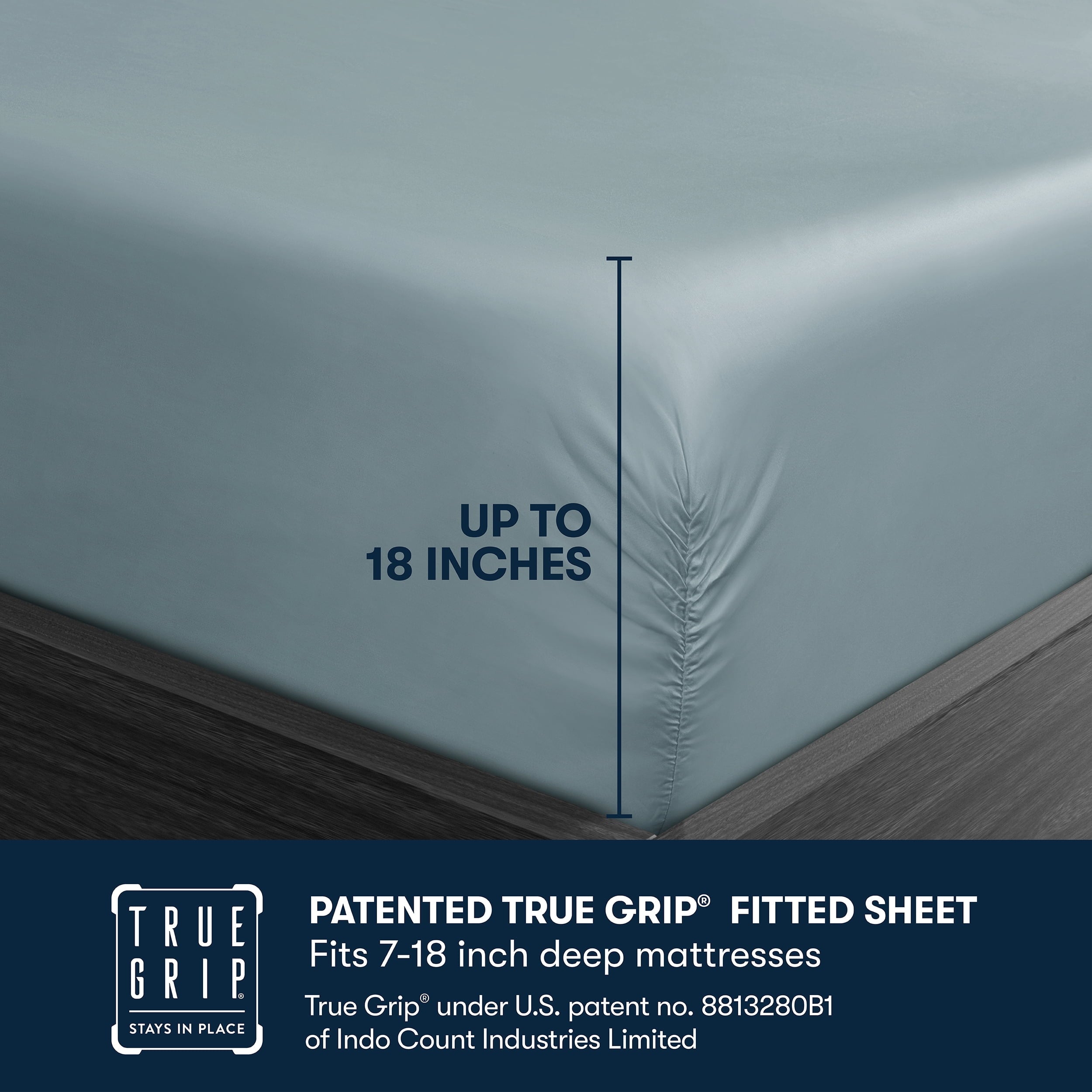 Ultra-Soft 6-Piece 800 Thread Count Lead Cotton Rich Adult Bed Sheet Set, King - Deep Pocket - Luxury Bed Sheet Set with Deep Pockets Detail