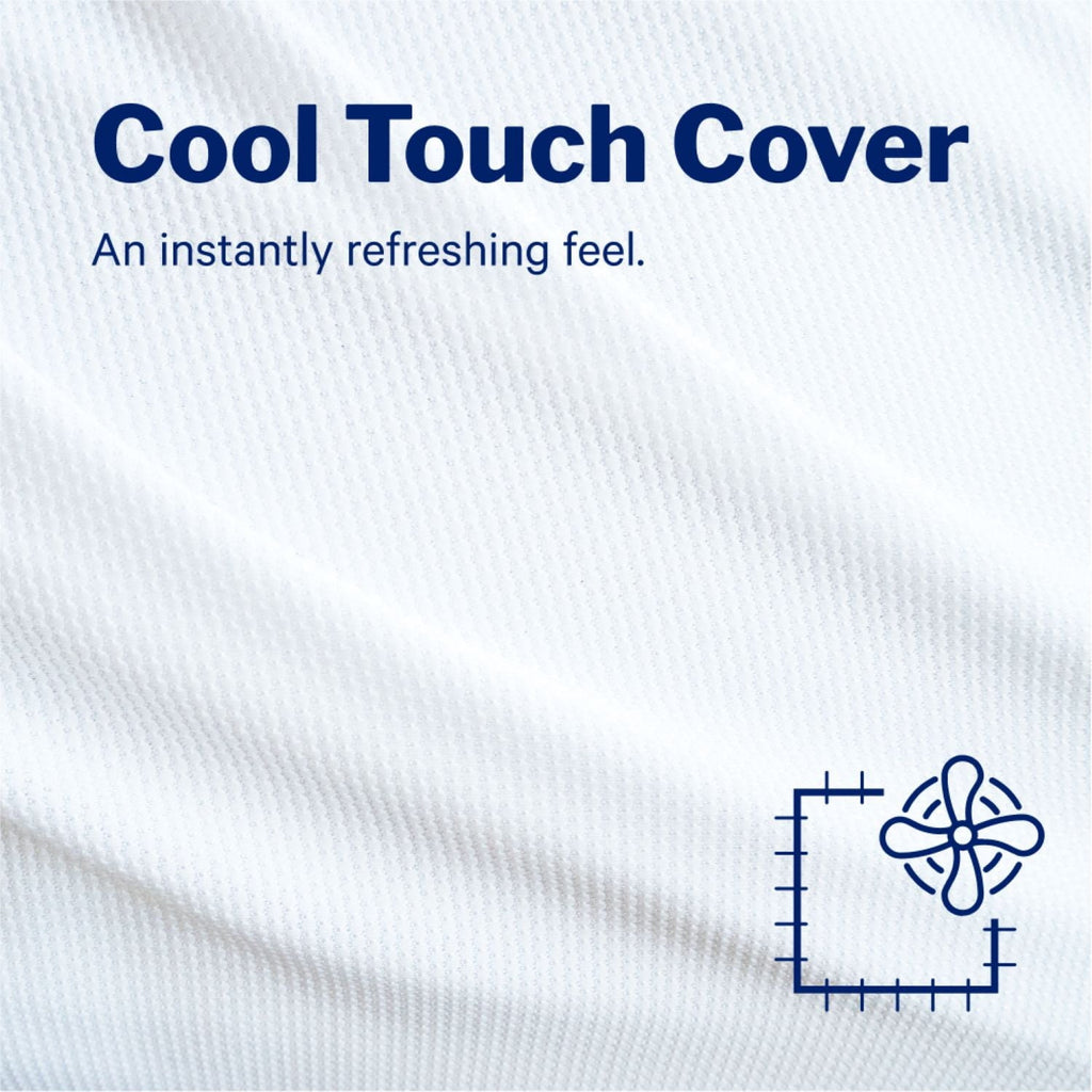 Ergonomic Memory Foam Essential Cooling Hybrid Pillow, Standard - Hotel Quality Plush Sleeping Pillows Detail
