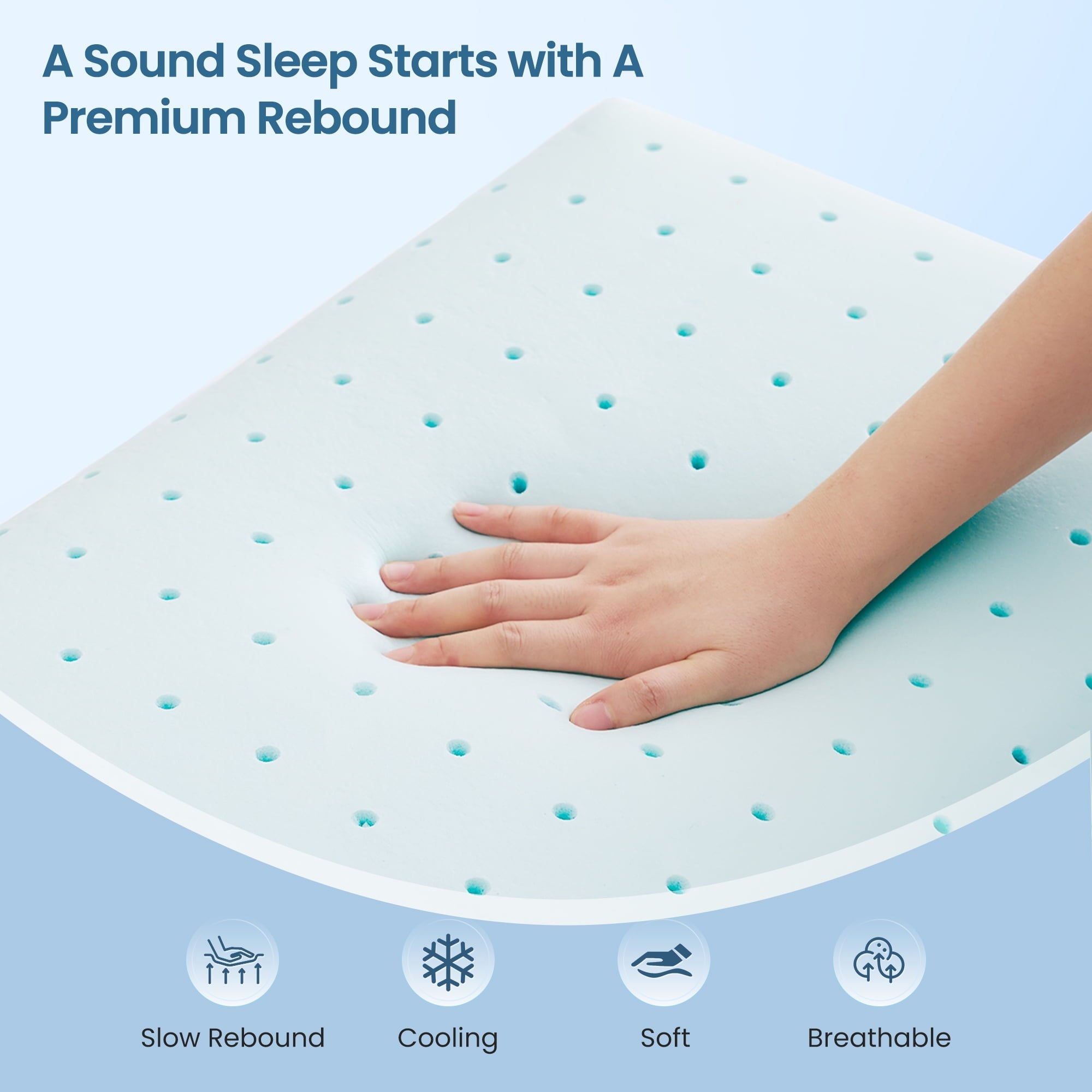 Orthopedic Support Gel Memory Foam Pillow for Bed, Adjustable Height Bed Pillow with 0.8" Removable Insert, Ergonomic Neck Support for S... - Ergonomic Memory Foam Pillow for Neck Pain Support Detail