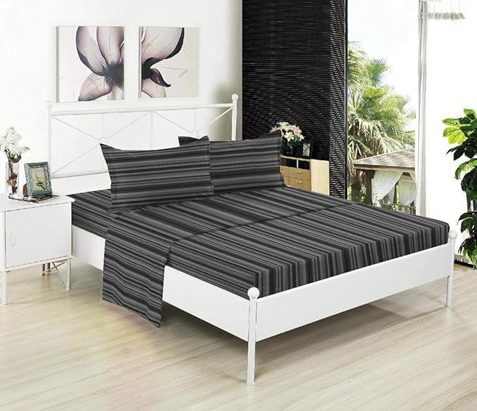 Ultra-Soft Microfiber Twin XL Fitted Bottom Bed Sheets 1800 Ultra Soft and Comfy - 15" Deep Pocket, 39" x 80" Great for Dorm Roo... - Breathable Egyptian Cotton Flat & Fitted Sheets Detail