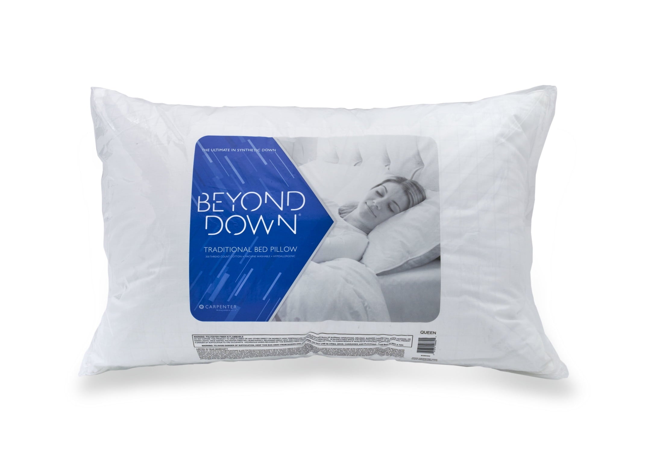Hotel Collection Bed Pillows, 2-pack, Jumbo - Decorative Throw Pillow Cushion for Sofa & Bed Detail