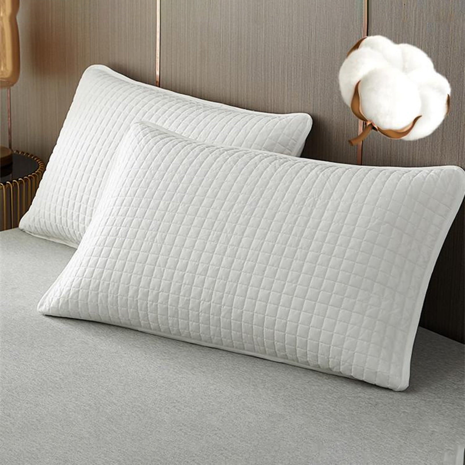 Hotel Collection Memory Foam Pillow, Toddler Pillow, Small Pillows for Kids, Soft & Hypoallergenic - Kids Sleeping Pillow - Toddler Be... - Hotel Quality Plush Sleeping Pillows Detail