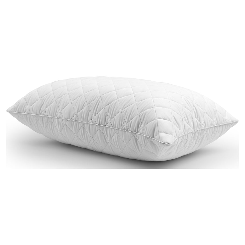 Fluffy Shredded Memory Foam Cluster Bed Pillow, Standard/Queen, 2 Pack - Hotel Quality Plush Sleeping Pillows Detail
