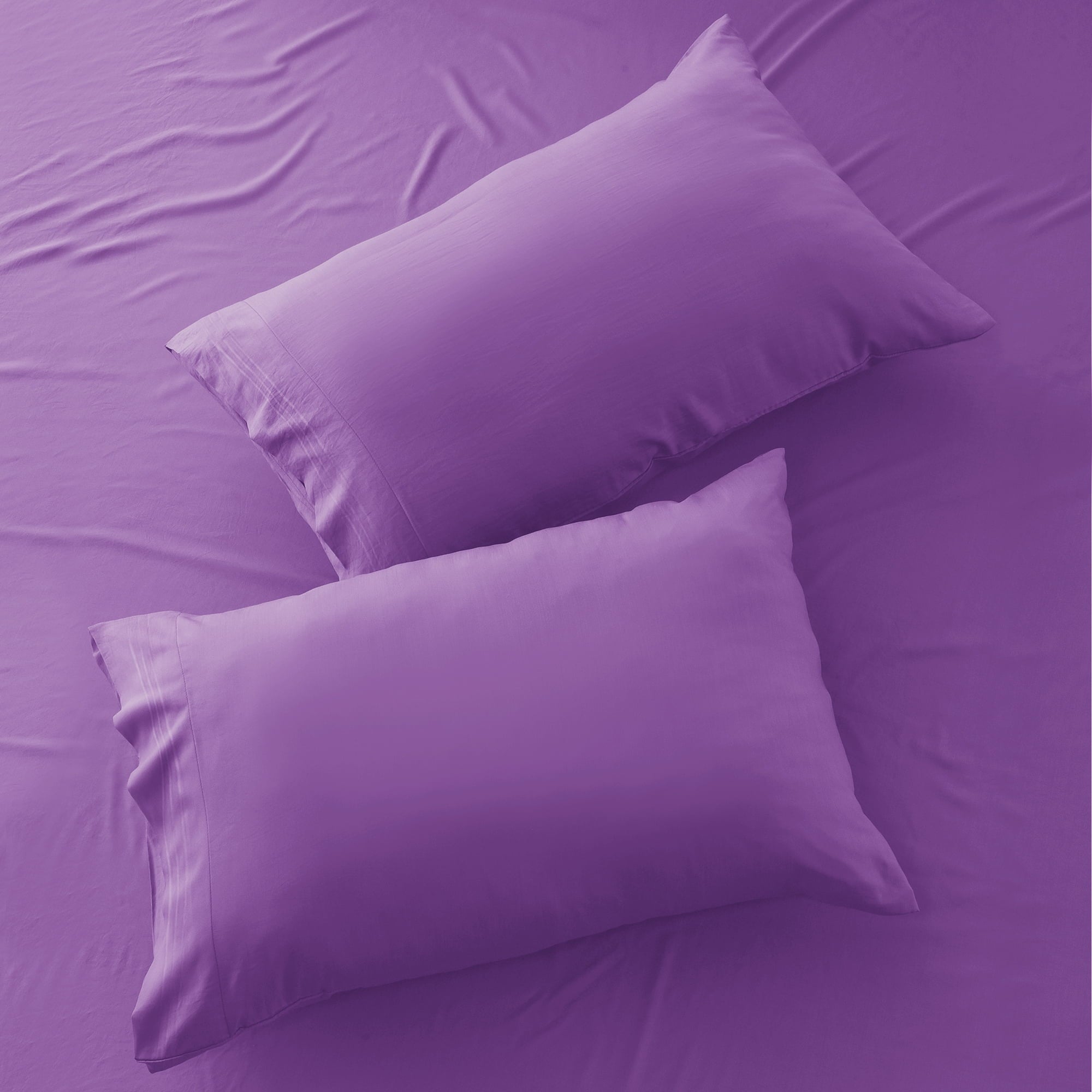 Ultra-Soft Queen Size Sheets Set Brushed Microfiber High GSM, 4 Piece Sheet Set Upto 16 Inches Deep Pocket Bedding Sheets & Pillow - Breathable Egyptian Cotton Flat & Fitted Sheets Detail