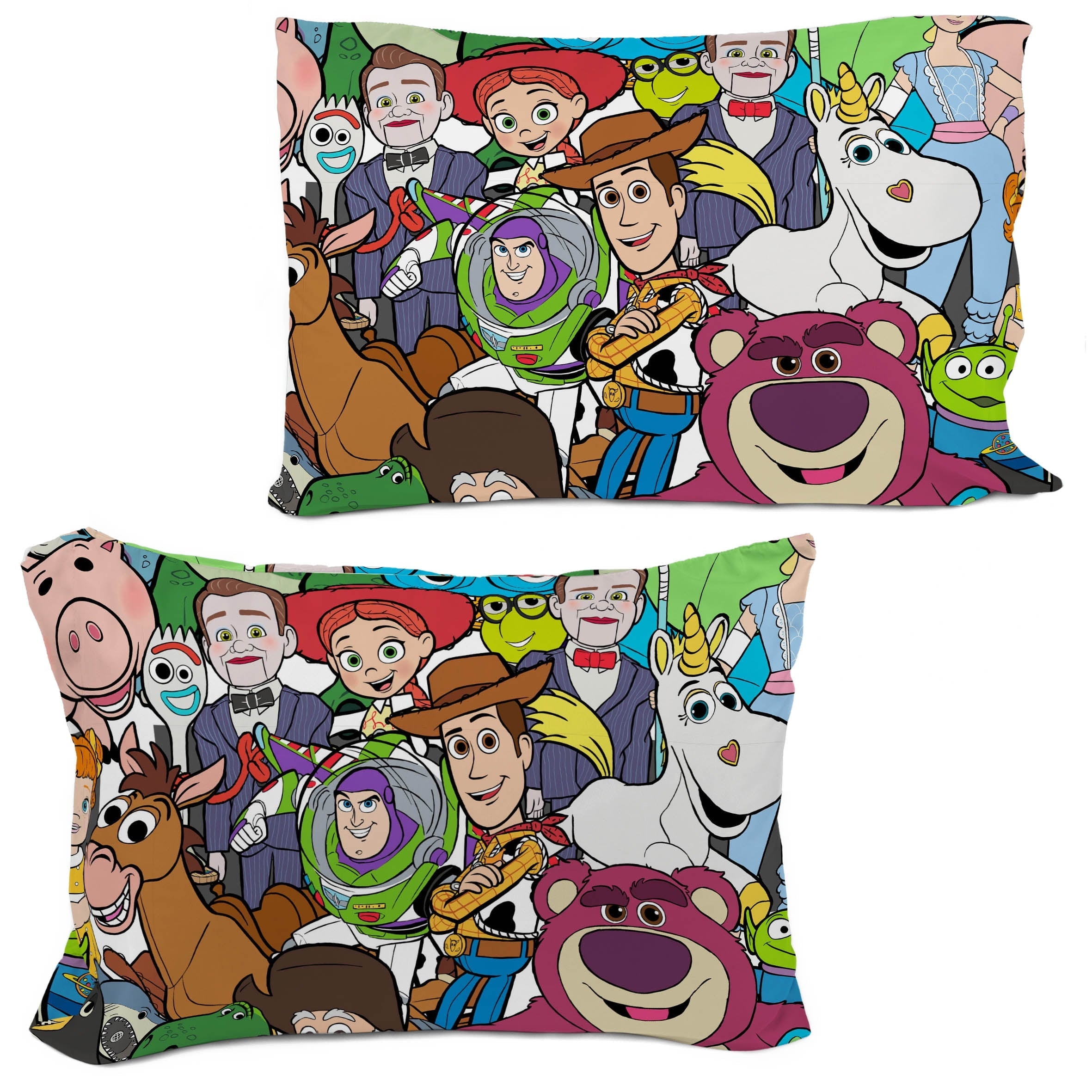 Heavyweight Warmth You've Got a Friend Reversible Comforter and Pillowcase Set, Twin/Full, Kids Bedding - Hypoallergenic Ultra-Fluffy Quilt for Winter Detail