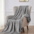 Lightweight Warm Twin Size Blanket for Bed, 60x80inch Super Cozy Soft Bed Blanket for Sleep Snap, Lightweight Reversible Blankets and ... - Luxury Knitted Decorative Throw Blanket with Fringes - Default Title